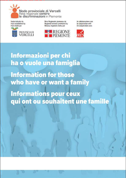 Guida "Informazioni per chi ha o vuole una famiglia"