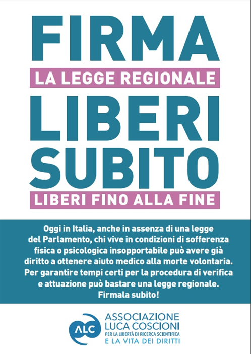 Firma Legge Regionale