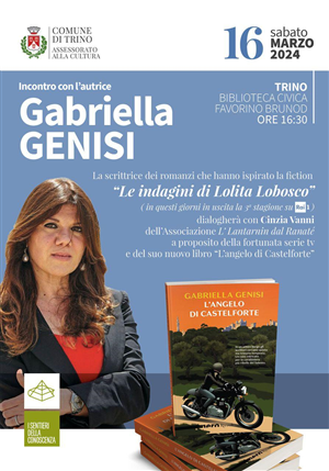 Le indagini di Lolita Lobosco - Incontro con l'autrice GABRIELLA GENISI