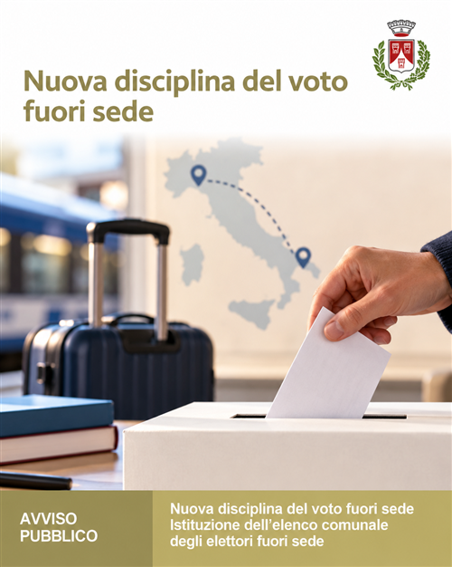 Nuova disciplina del voto fuori sede