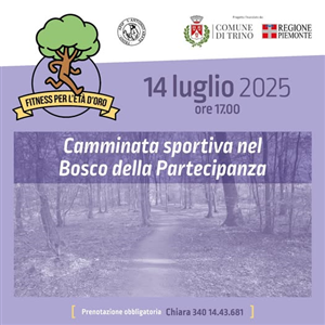 Camminata sportiva nel Bosco della Partecipanza