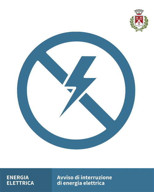 Interruzione programmata di energia elettrica a Trino