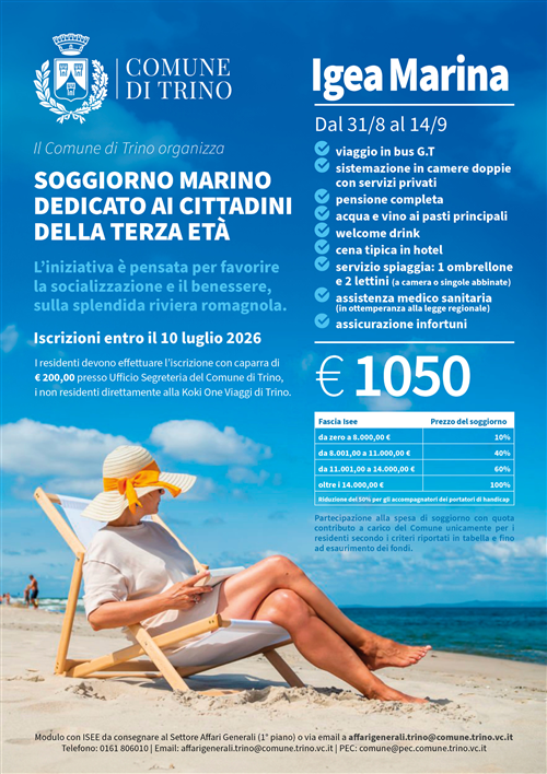 Soggiorno per la Terza Età - Igea Marina